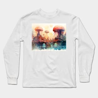 Mushroom City Long Sleeve T-Shirt